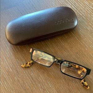 Scojo Tortoise Shell reader Glasses with Case 2.50